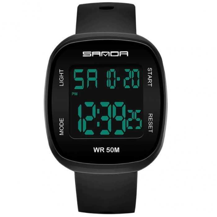 Годинник наручний унісекс Sanda Arnold Black (4418) - фото 2 Годинник наручний унісекс Sanda Arnold Black (4418) - фото 2