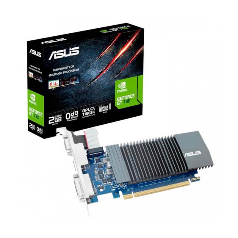 Відеокарта Asus GeForce GT 730 2 Gb GDDR5 (GT730-SL-2GD5-BRK-E) - фото 2