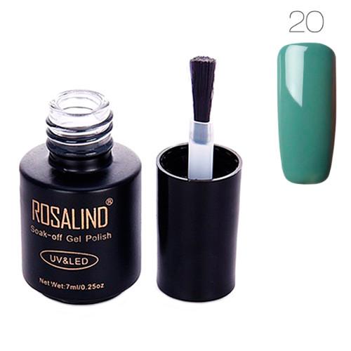 Гель-лак для ногтей маникюра Rosalind 7 мл шеллак для UV LED 20 Coniferous (313008) Гель-лак для ногтей маникюра Rosalind 7 мл шеллак для UV LED 20 Coniferous (313008)