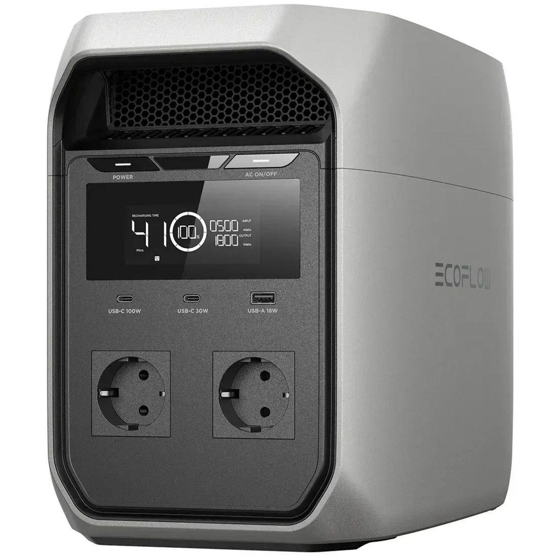 Зарядна станція EcoFlow Delta 3 Classic LiFePO4 1800 Вт 1024 Вт/год (37522269)