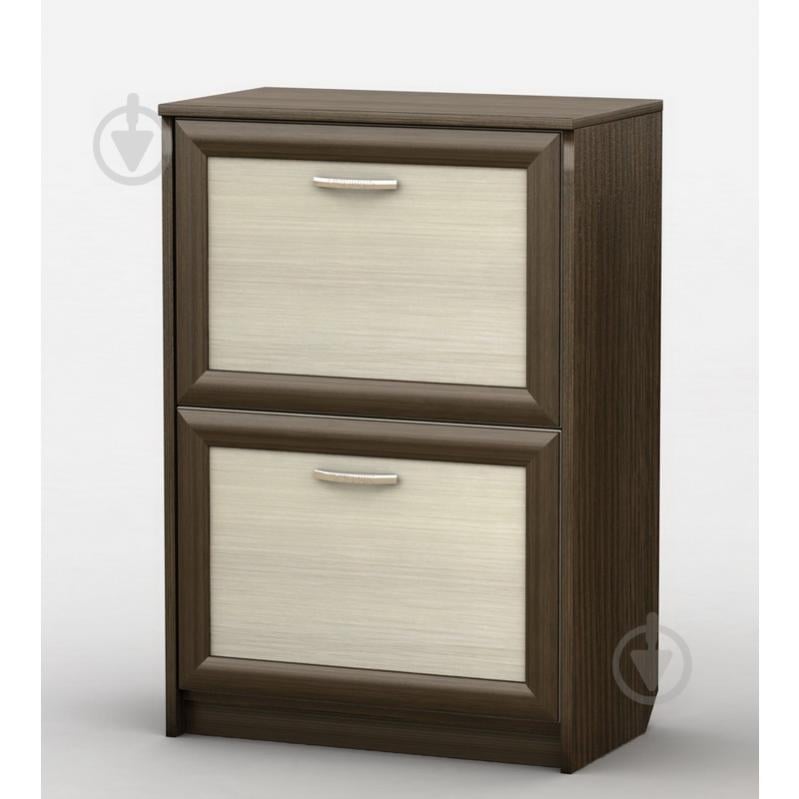 Тумба для обуви Тиса Мебель ТО-109 Венге Молочный