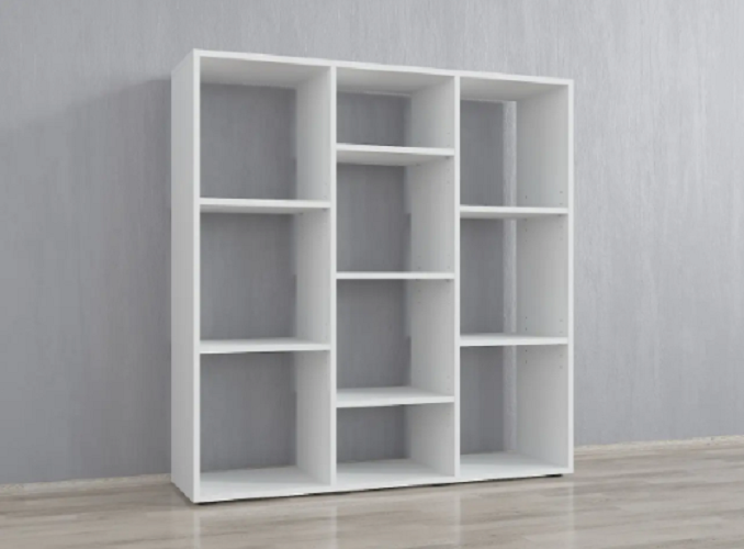 Стеллаж перегородка для разделения на 10 ячеек Белый (P84) Стеллаж перегородка для разделения на 10 ячеек Белый (P84)