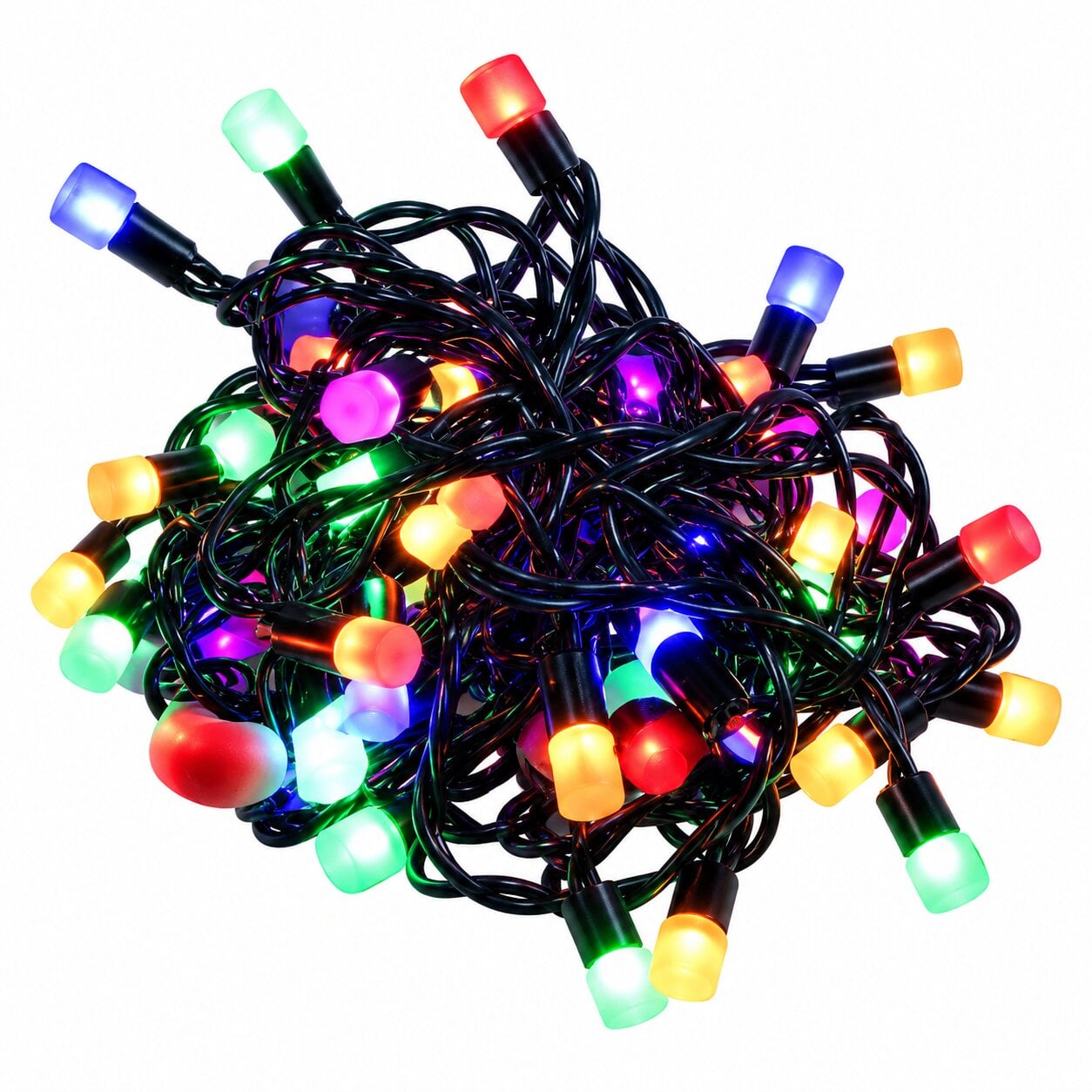 Гирлянда светодиодная шестигранная 100LED 5 м Разноцветный (10300130) Гирлянда светодиодная шестигранная 100LED 5 м Разноцветный (10300130)