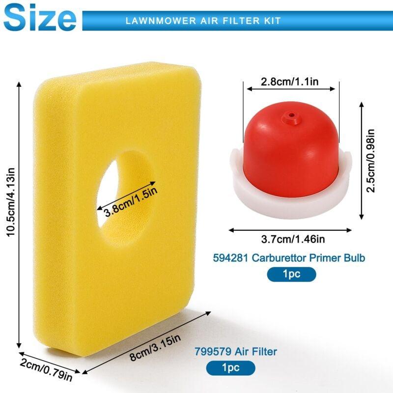 Комплект крышки воздушного фильтра 595660/799579 для Briggs&Stratton 450E 500E 550E - фото 3 Комплект крышки воздушного фильтра 595660/799579 для Briggs&Stratton 450E 500E 550E - фото 3