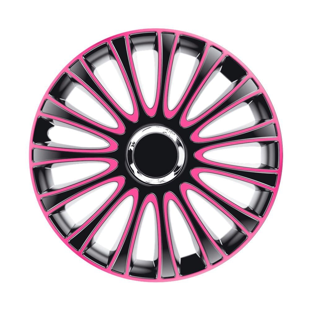 Колпаки для колес 4 Racing Le Mans Pro Pink/R13 4 шт. Black
