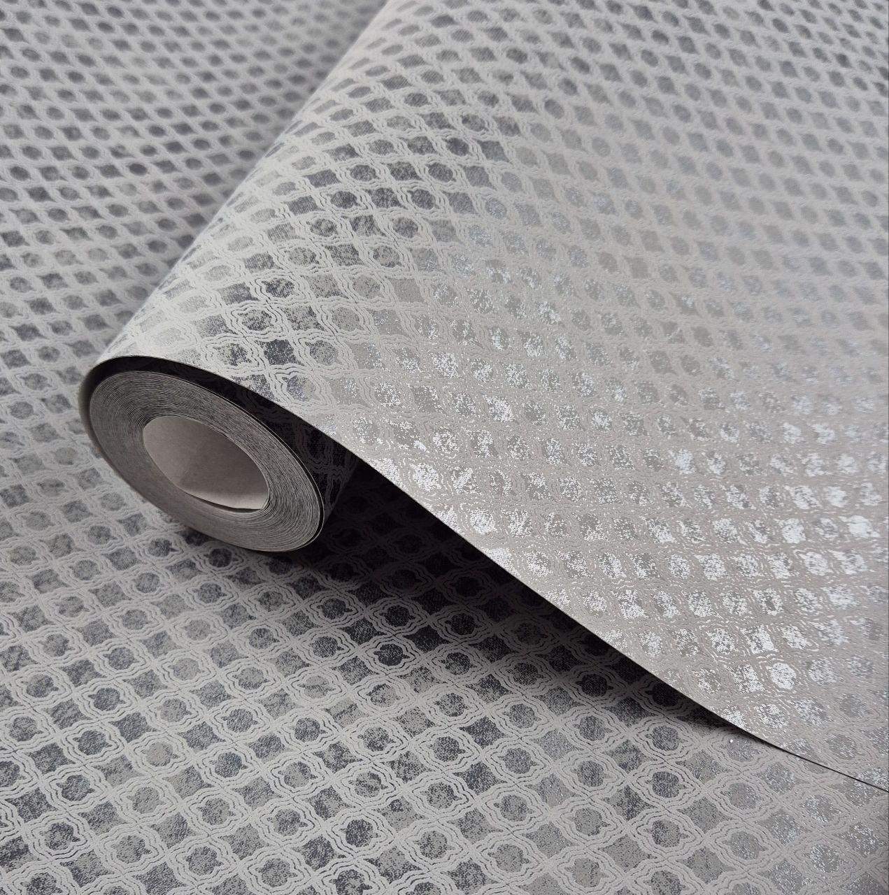 Обои флизелиновые Marburg 58632 0,53х10,05 м Темно-серый (2785922173)