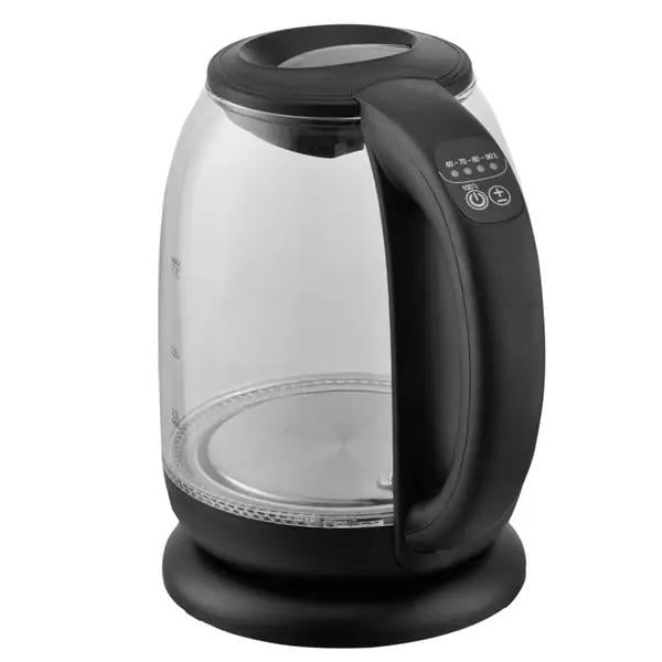 Електрочайник скляний Bass Polska з підсвічуванням і регулюванням температури 2200 Вт 1,7 л - фото 6 Електрочайник скляний Bass Polska з підсвічуванням і регулюванням температури 2200 Вт 1,7 л - фото 6