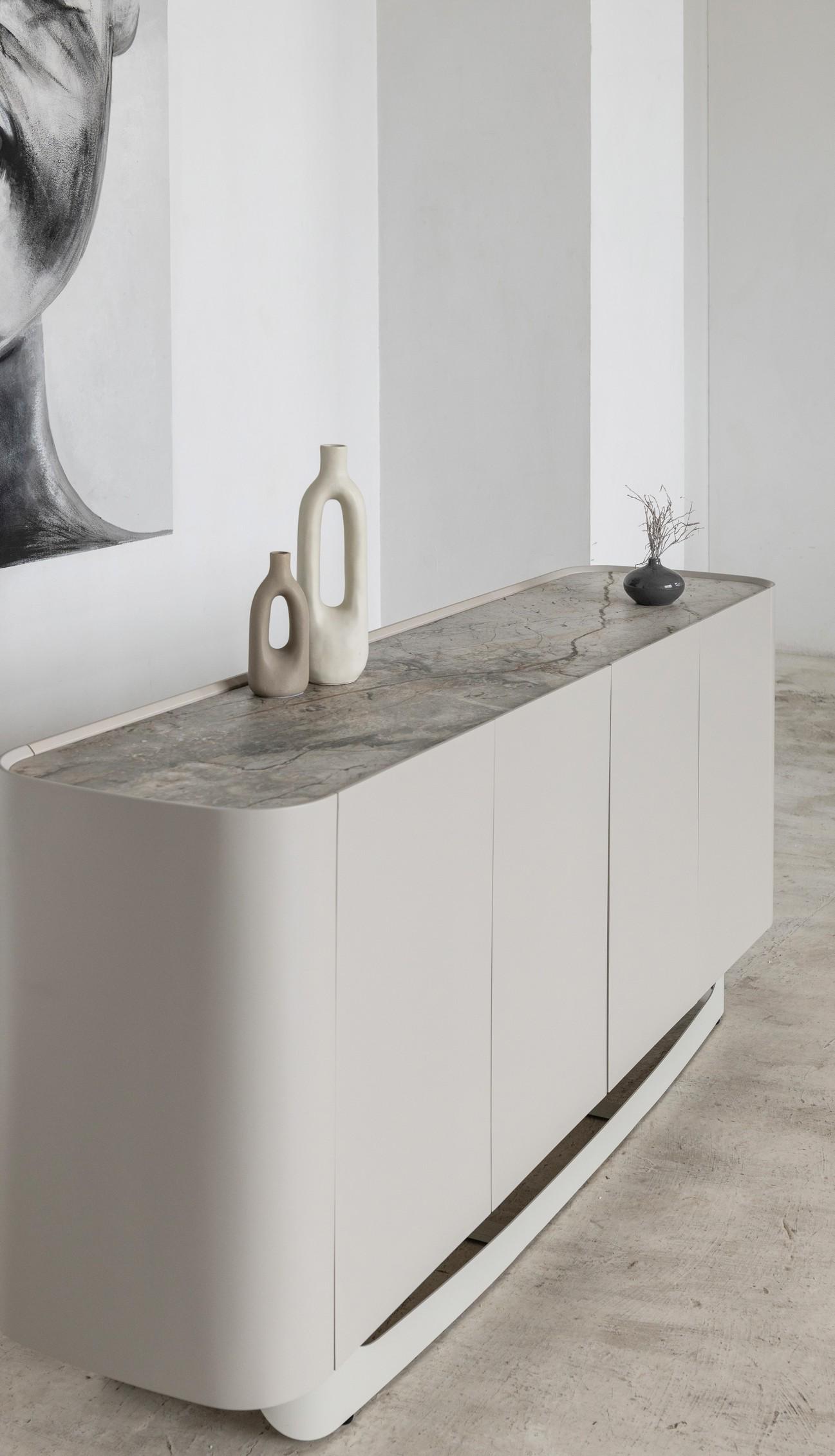 Буфет Арно 1800х440х810 мм Сильвер ривер/Айвори (30938750) - фото 7