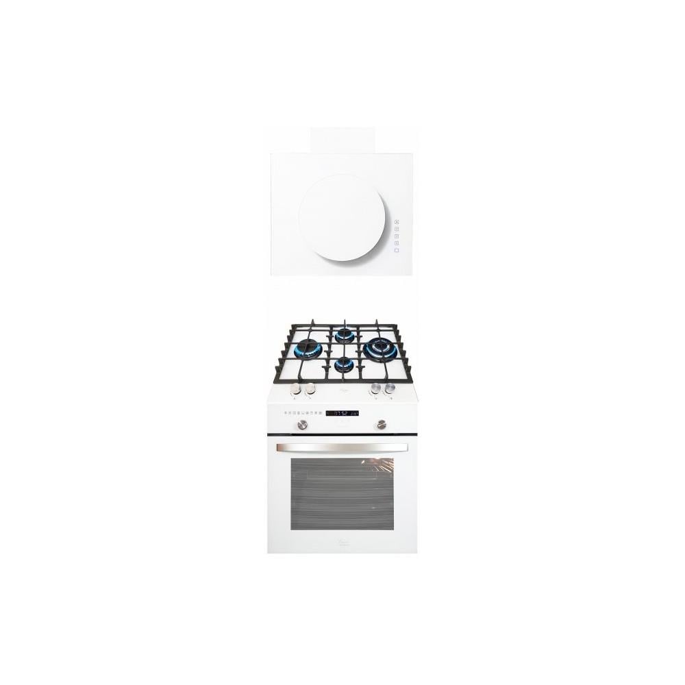 Варочная поверхность газовая Luxor RG 680 - 01 White SS Blütenweiß с подставкой WOK - фото 11 Варочная поверхность газовая Luxor RG 680 - 01 White SS Blütenweiß с подставкой WOK - фото 11