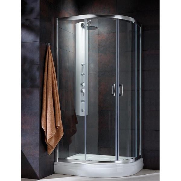 Душевая кабина Radaway Premium Plus E 100x80 см Стекло коричневое (30491-01-08N)