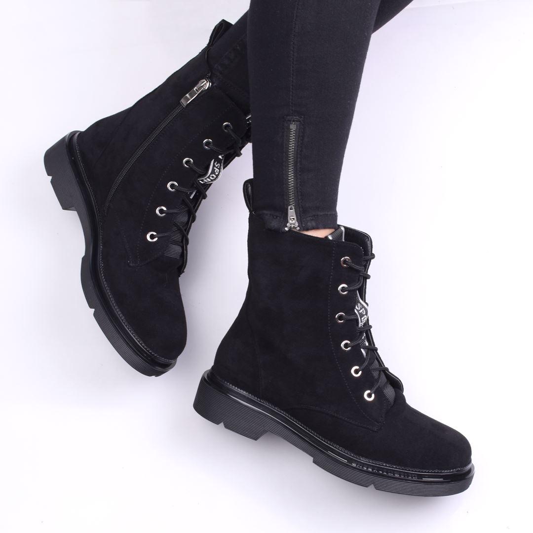 Ботинки женские на шнуровке 334028 р. 39 25 см