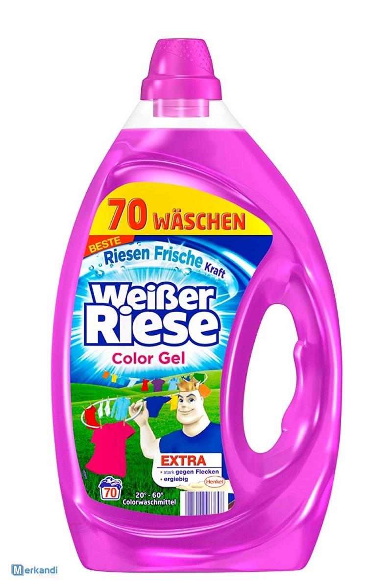Гель для прання Weisser Riese для кольорових речей 70 прань 3500 мл (4015000967648)