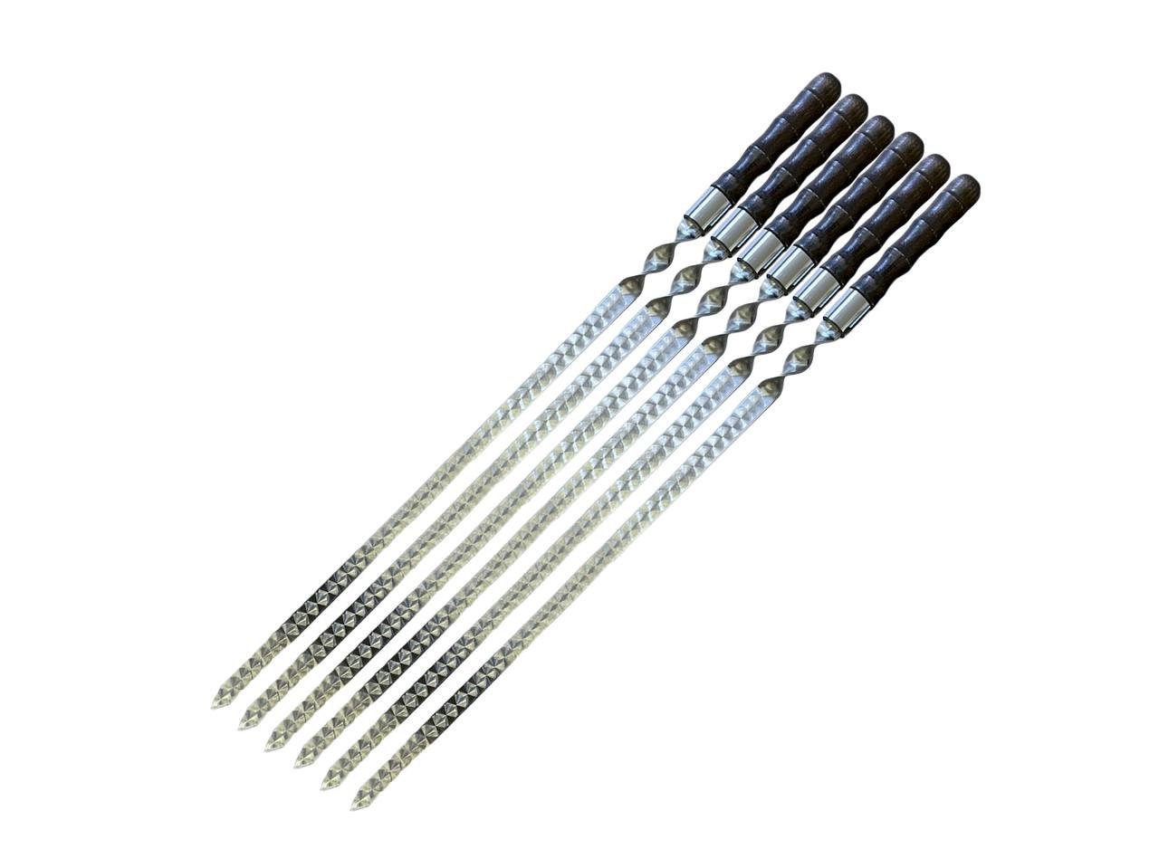 Шампур для люля-кебаба Gorillas BBQ SKK112 Бамбук 6 шт. 45 см