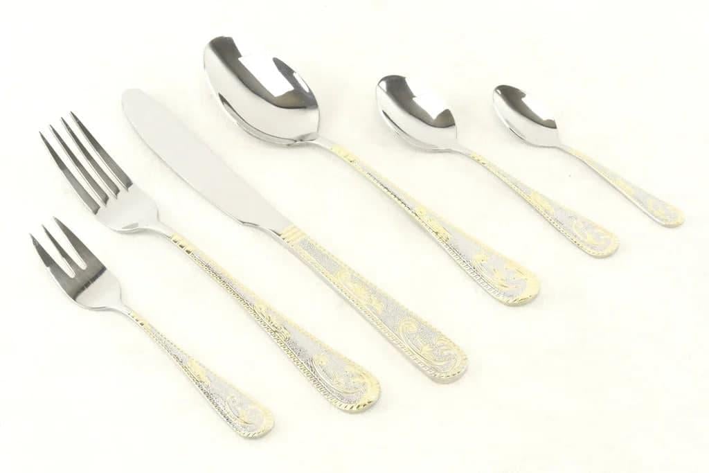 Набір столових приладів 36 пр. СТ-1420 - фото 2 Набір столових приладів 36 пр. СТ-1420 - фото 2