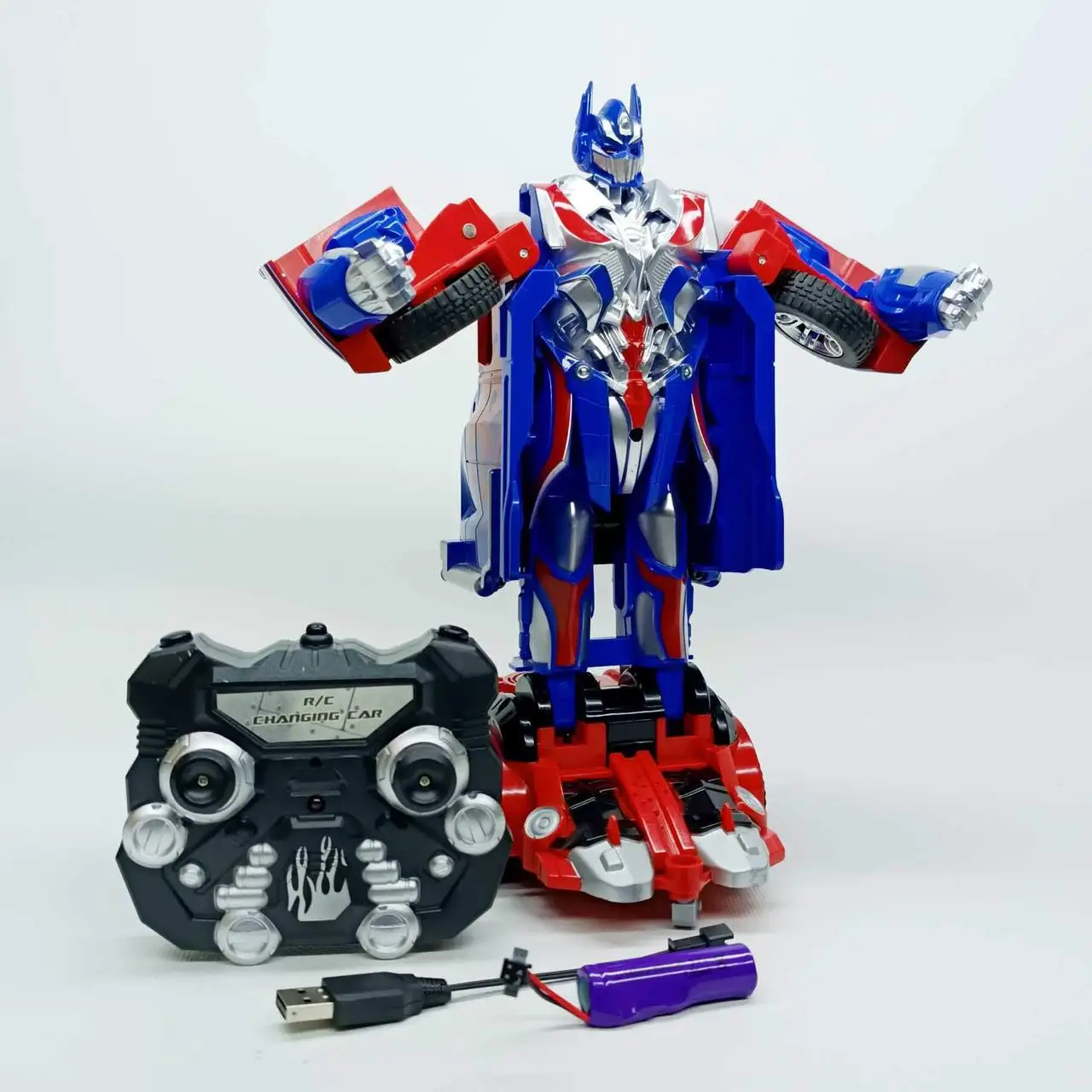 Радиоуправляемый трансформер Transformers Optimus Prime с функцией преобразования ТТ 669