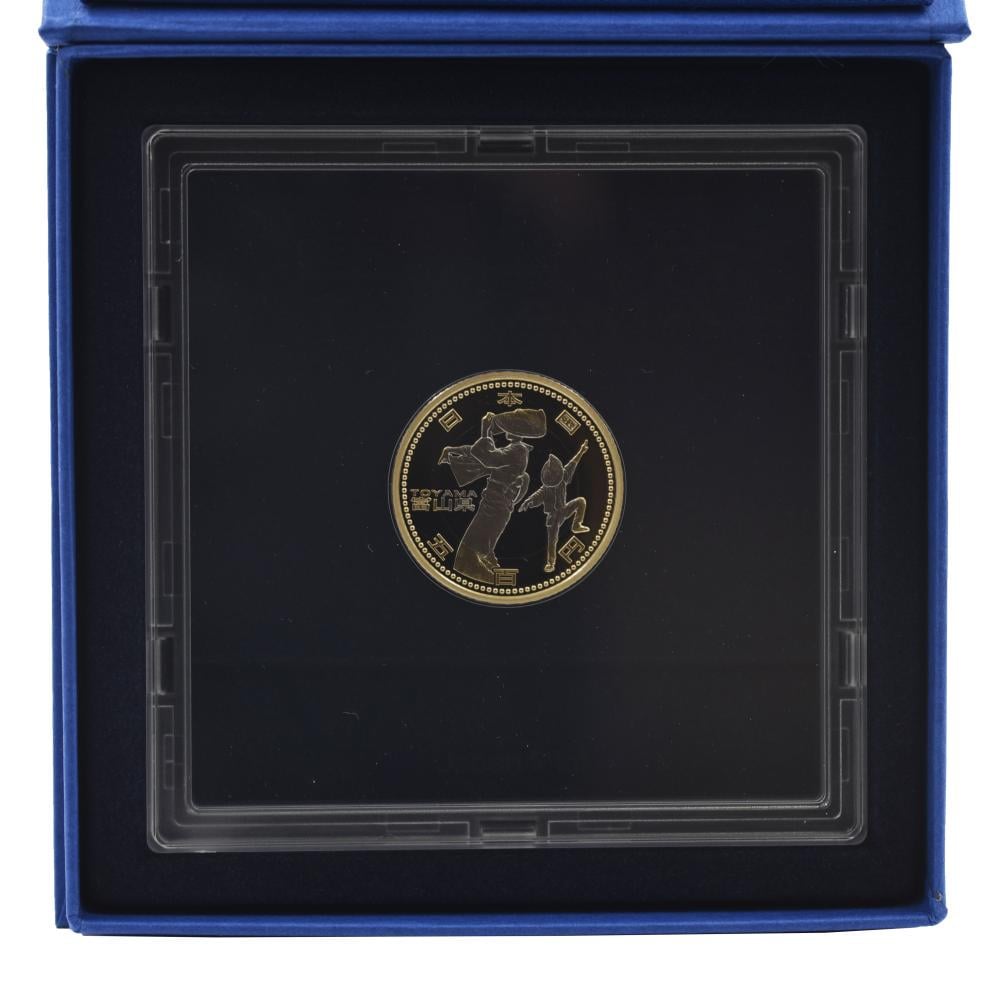 Колекційна монета Японія 500 єн 2011 біметал Proof Префектури Тояма в сувенірній упаковці (М21343)