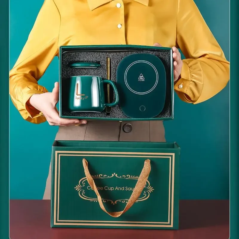 Чашка керамічна з підігрівом з підігрівом до +55 °С 350 мл Темно-зелений (23742107) - фото 7 Чашка керамічна з підігрівом з підігрівом до +55 °С 350 мл Темно-зелений (23742107) - фото 7