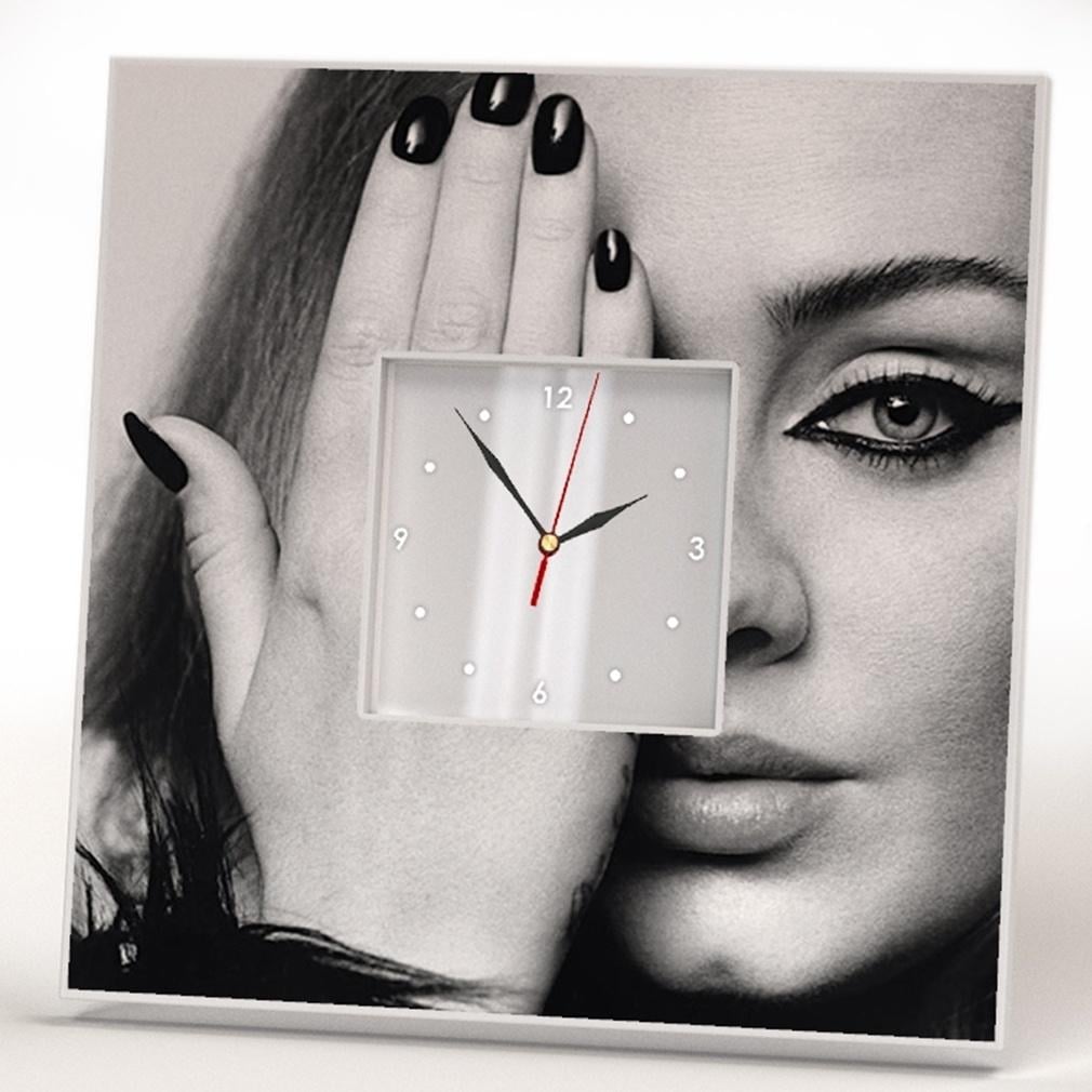 Часы Певица Adele 260x260 мм (C00805)