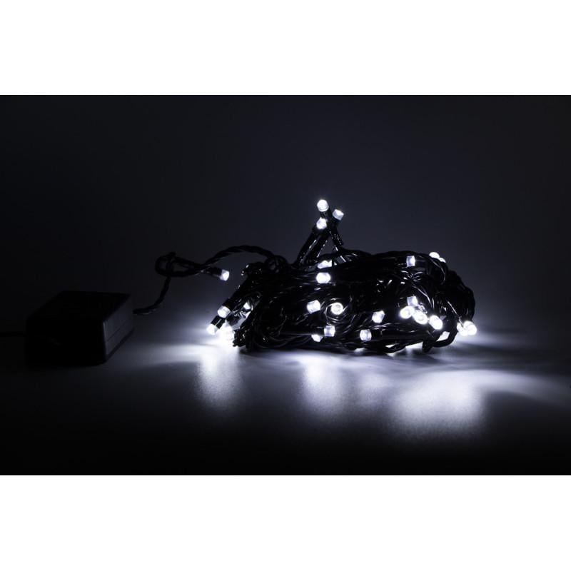 Гірлянда 5 м 50LED 8 режимів холодний білий IP20 (651283)