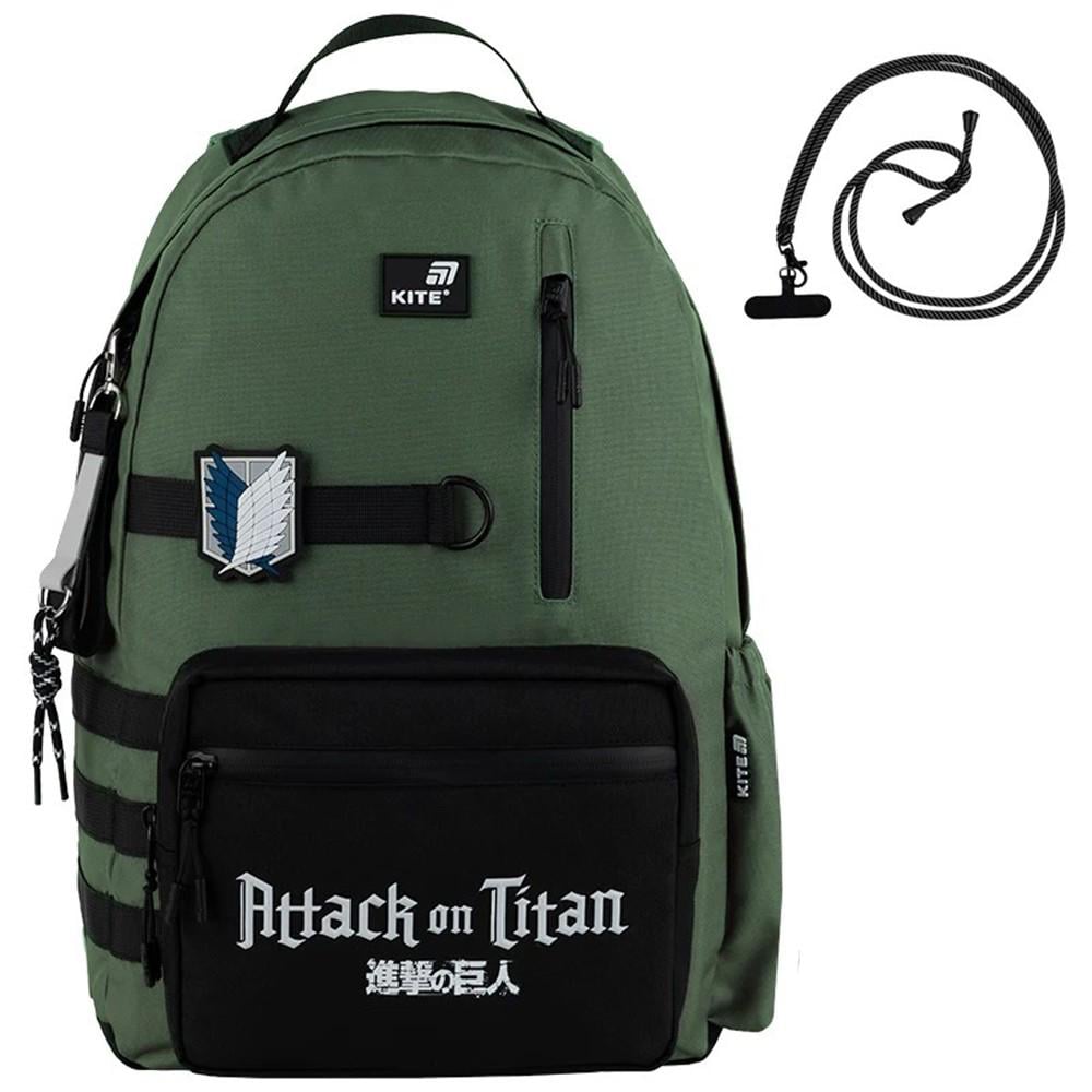 Школьный рюкзак KITE Education Teens Attack on Titan Season 18,5 л (AT25-949L) - фото 24