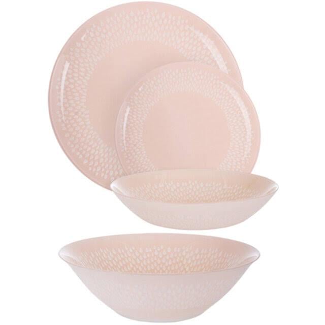 Cервіз столовий Luminarc Simply Splashy Pink 19 пр. (MLM-Q0310)