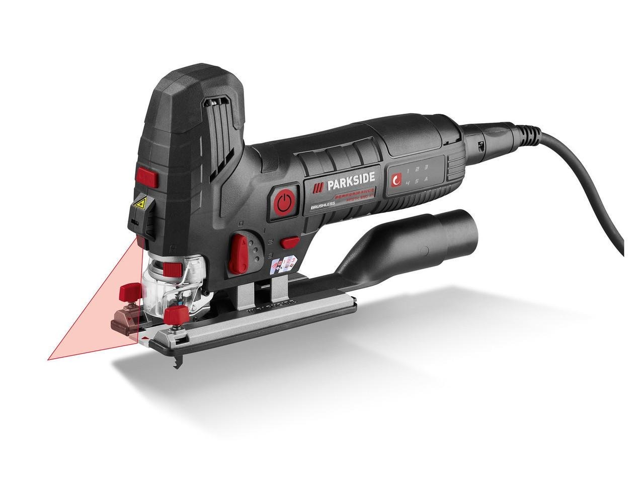 Електролобзик безщітковий із лазерним наведенням PARKSIDE PPSTK 550 A1 - фото 4