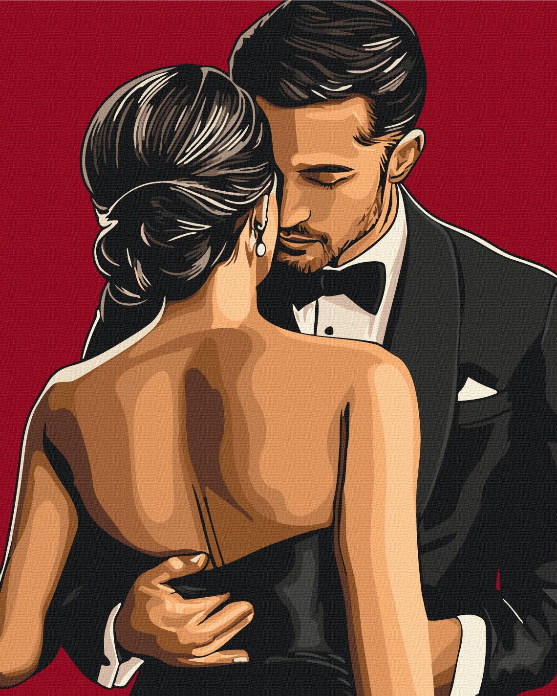 Картина по номерам Brushme Танец соблазна 40x50 см (BS54338)