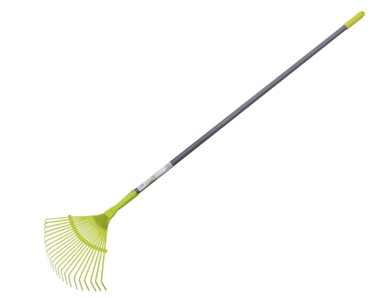 Граблі віялові металеві My Garden 229-3-190215-1-22-1530S 22 зуба металевий тримач 1530 мм