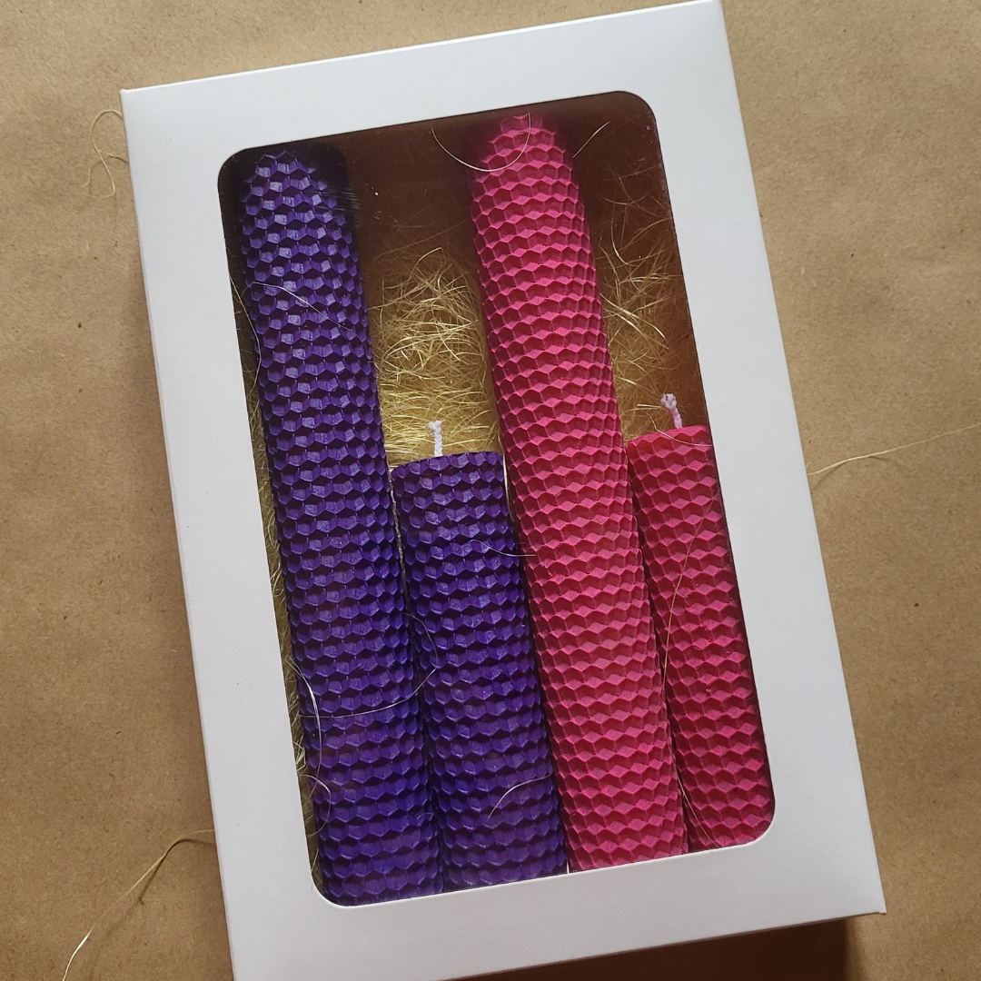 Набор свечей с натуральной вощины Love 4 шт. (387523) - фото 2 Набор свечей с натуральной вощины Love 4 шт. (387523) - фото 2