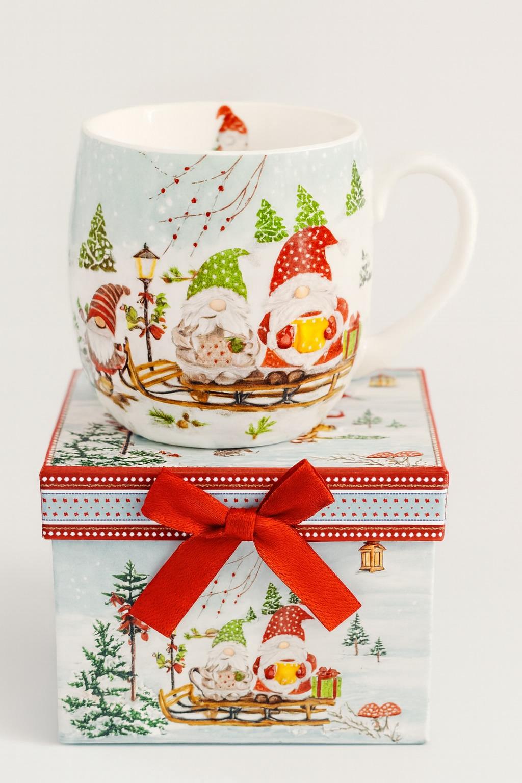 Чашка новогодняя Christmas stories 420 мл (R36232)