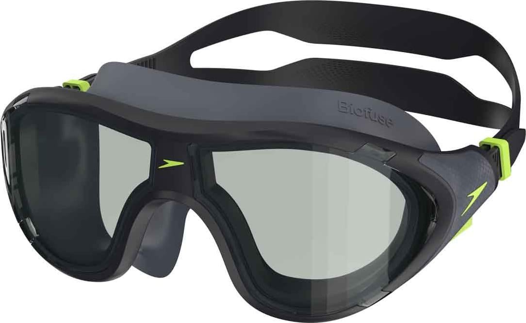 Очки для плавания Speedo BIOFUSE 2.0 MASK One Size Черный/Серый (38100490)