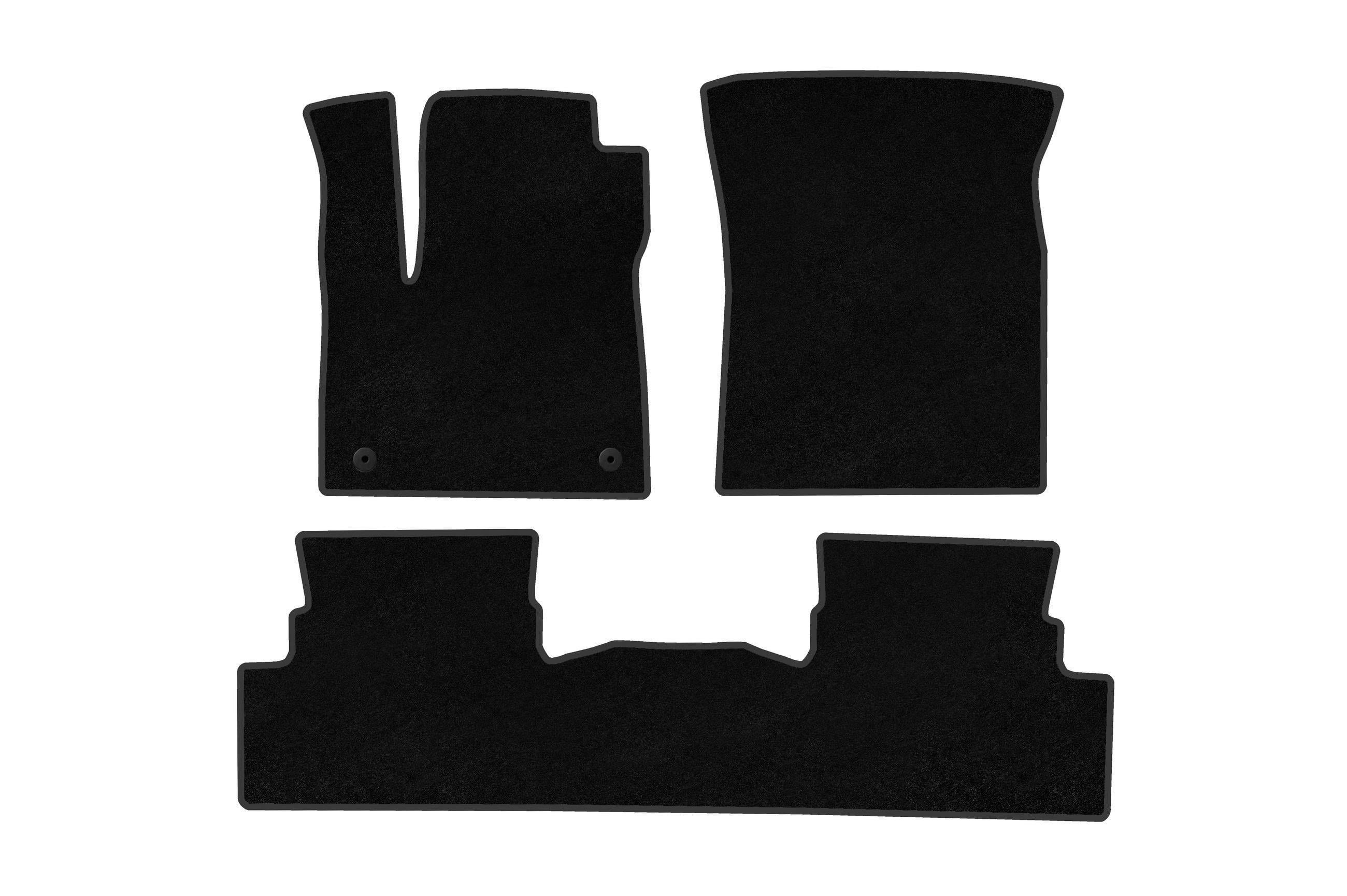 Коврики автомобильные Digital Designs Deluxe для Opel Grandland X 2017- гг. ткань Черный (185114)