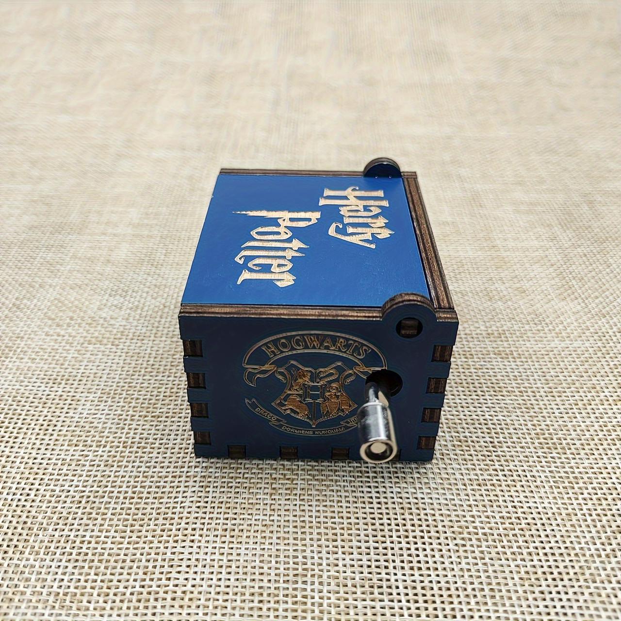 Музыкальная шкатулка Harry Potter Гарри Поттер дерево Синий - фото 5