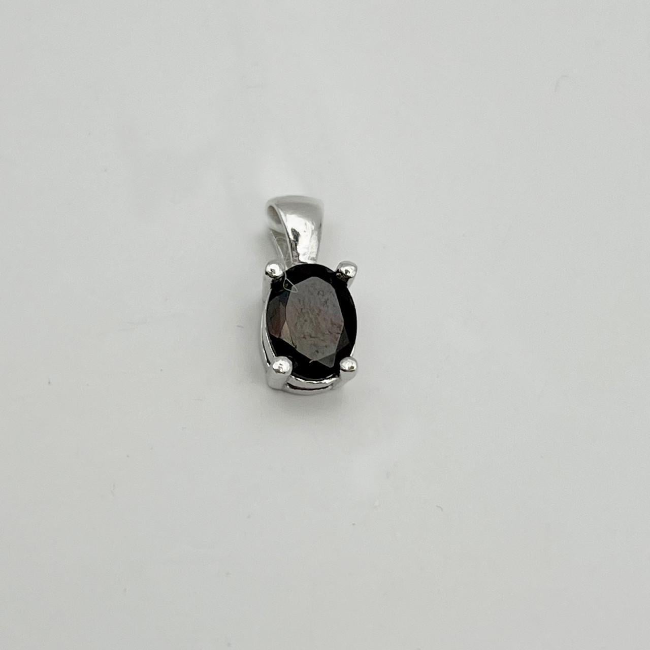 Серебряный кулон с гранатом 1,1 г (2462057382)