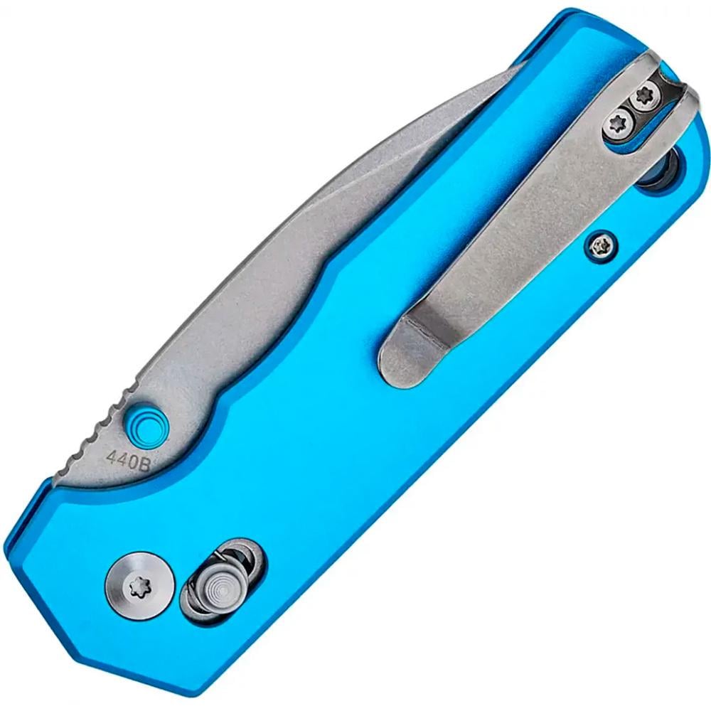 Туристичний ніж мисливський Boker Magnum Rockstub Blue Elox 01SC711) - фото 4 Туристичний ніж мисливський Boker Magnum Rockstub Blue Elox 01SC711) - фото 4
