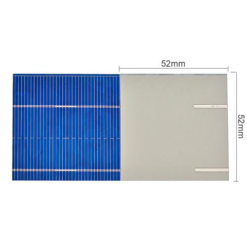 Панель полікристалічна сонячний елемент 52х52 мм 10 шт. (5677) - фото 2
