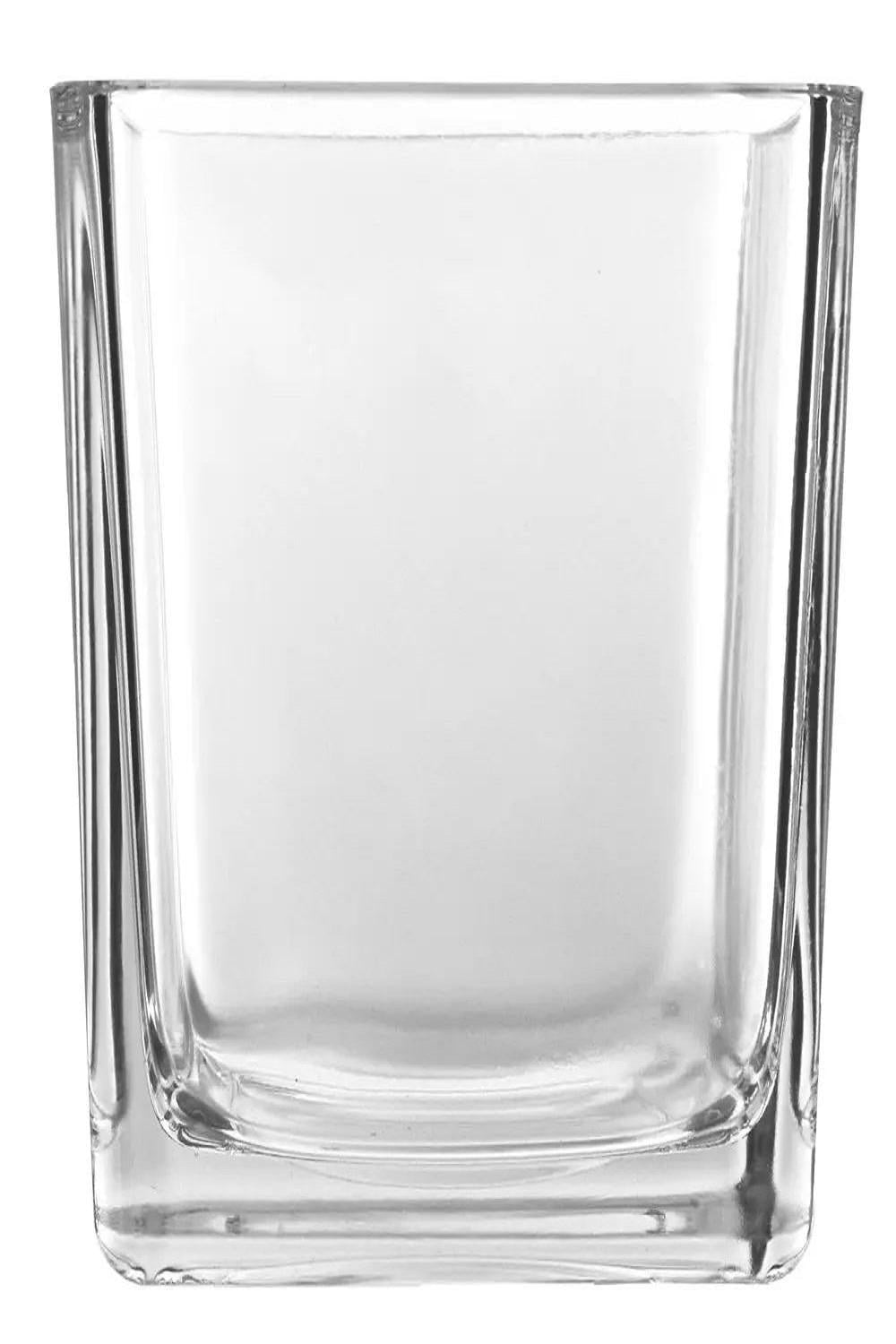 Ваза стеклянная Квадрат 10х10х20 см (1016)