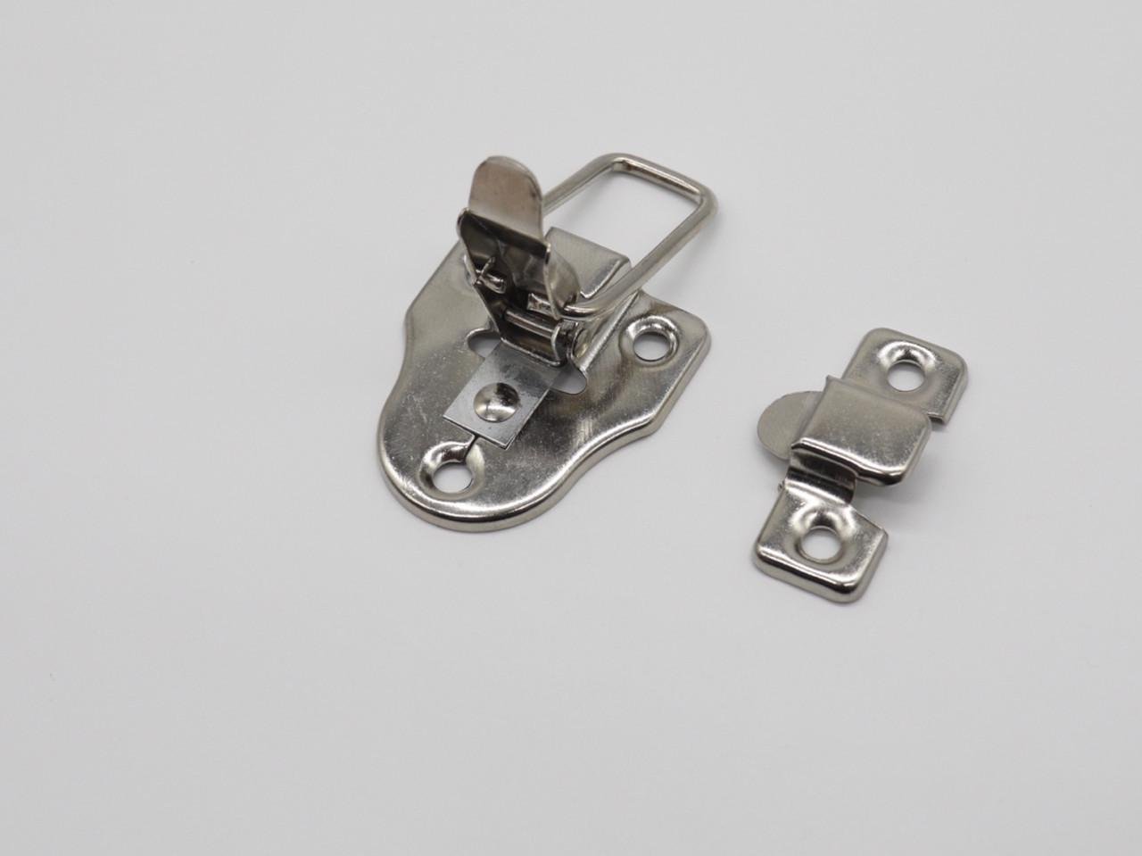 Замок затяжной металлический 60х40 мм Серебряный (64511851) - фото 5 Замок затяжной металлический 60х40 мм Серебряный (64511851) - фото 5