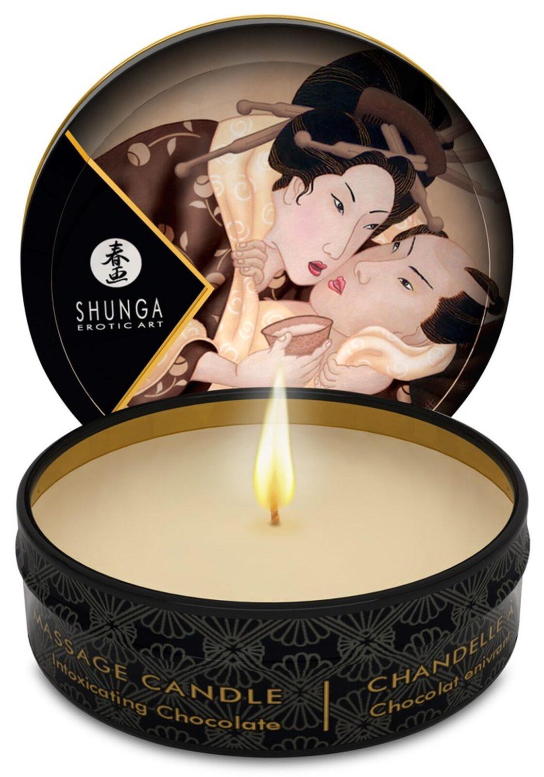 Свеча для массажа Mini Massage Candle Intoxicating Chocolate