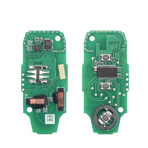 Заготовка-корпус для ключа запалювання автомобіля під чіп 4D83 KR55WK48801 3 кнопки HU101 для Ford Focus Fiesta Black (510086) - фото 4 Заготовка-корпус для ключа запалювання автомобіля під чіп 4D83 KR55WK48801 3 кнопки HU101 для Ford Focus Fiesta Black (510086) - фото 4