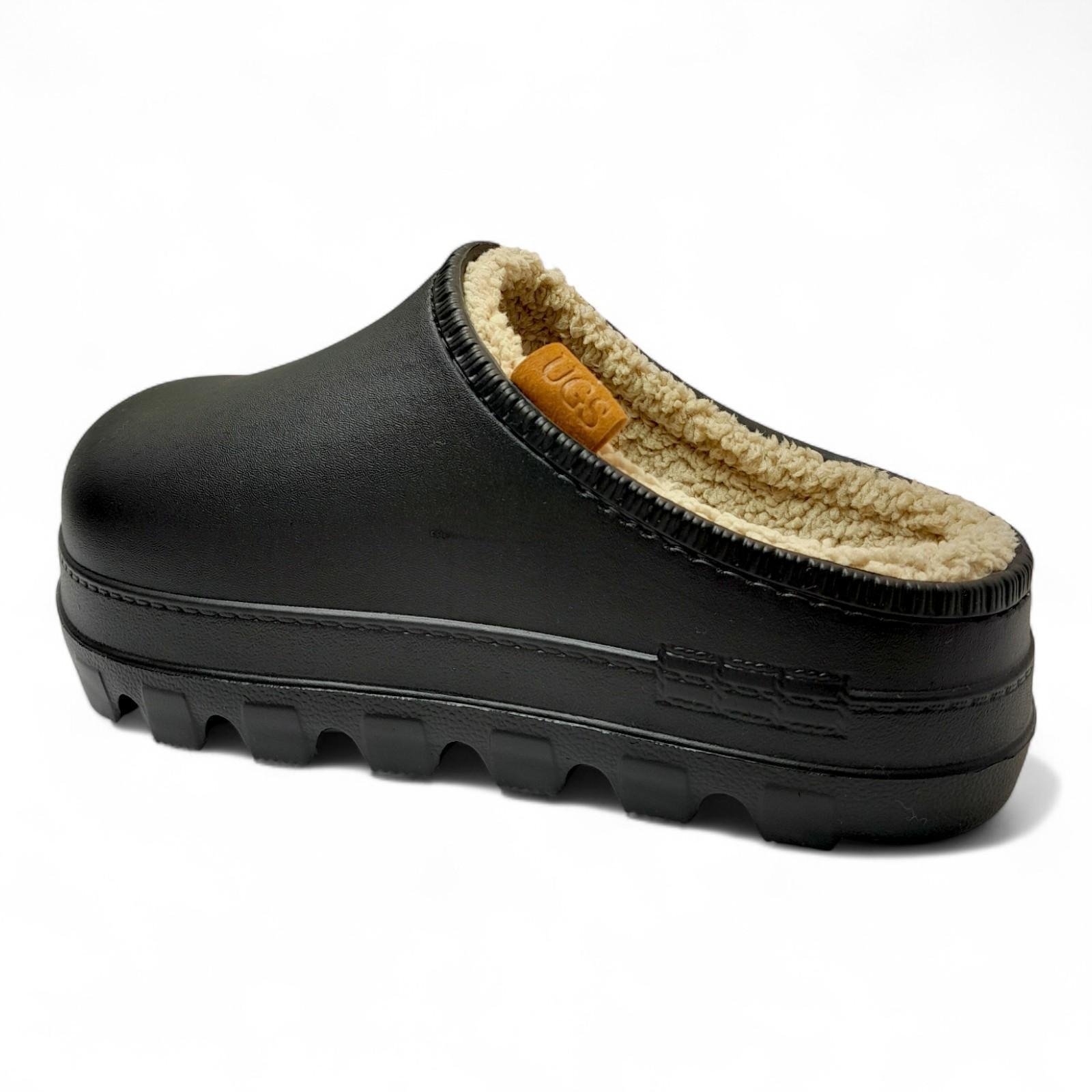 Сабо женские утепленные GIPANIS р. 37 23,5 см Черный (2807603040) - фото 4