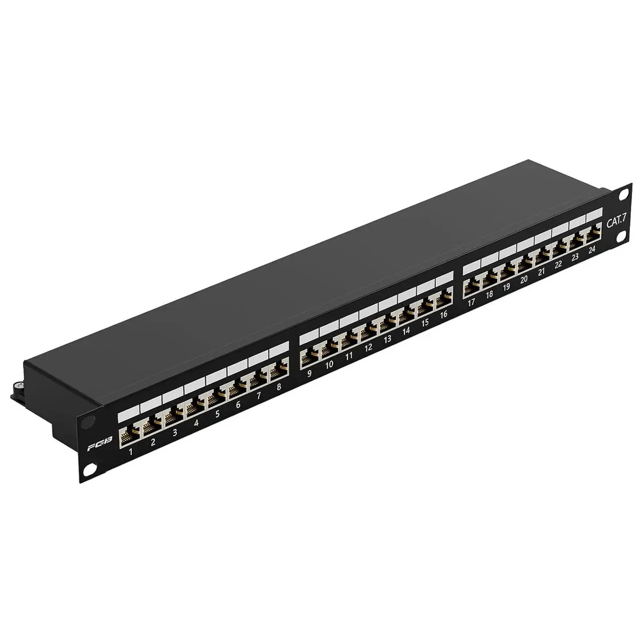 Патч-панель FGB CAT 7 на 24 порта 1U 48 см (2916051768)