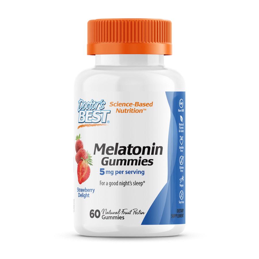Натуральная добавка Doctor's Best Melatonin 5 мг 120 жевательных таб. (7830)