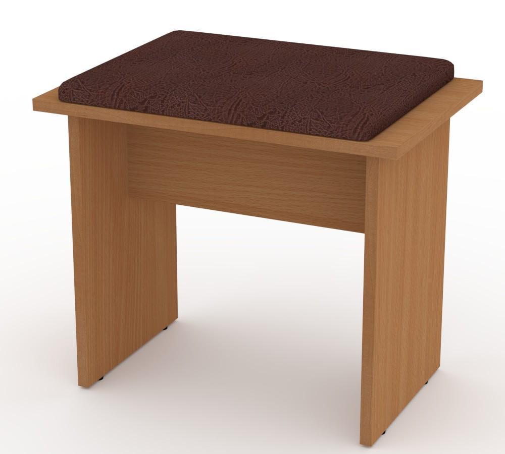 Табурет кухонный МеблиКо Т-7 50х33х43 см Бук (k-2807-2) - фото 1 Табурет кухонный МеблиКо Т-7 50х33х43 см Бук (k-2807-2) - фото 1