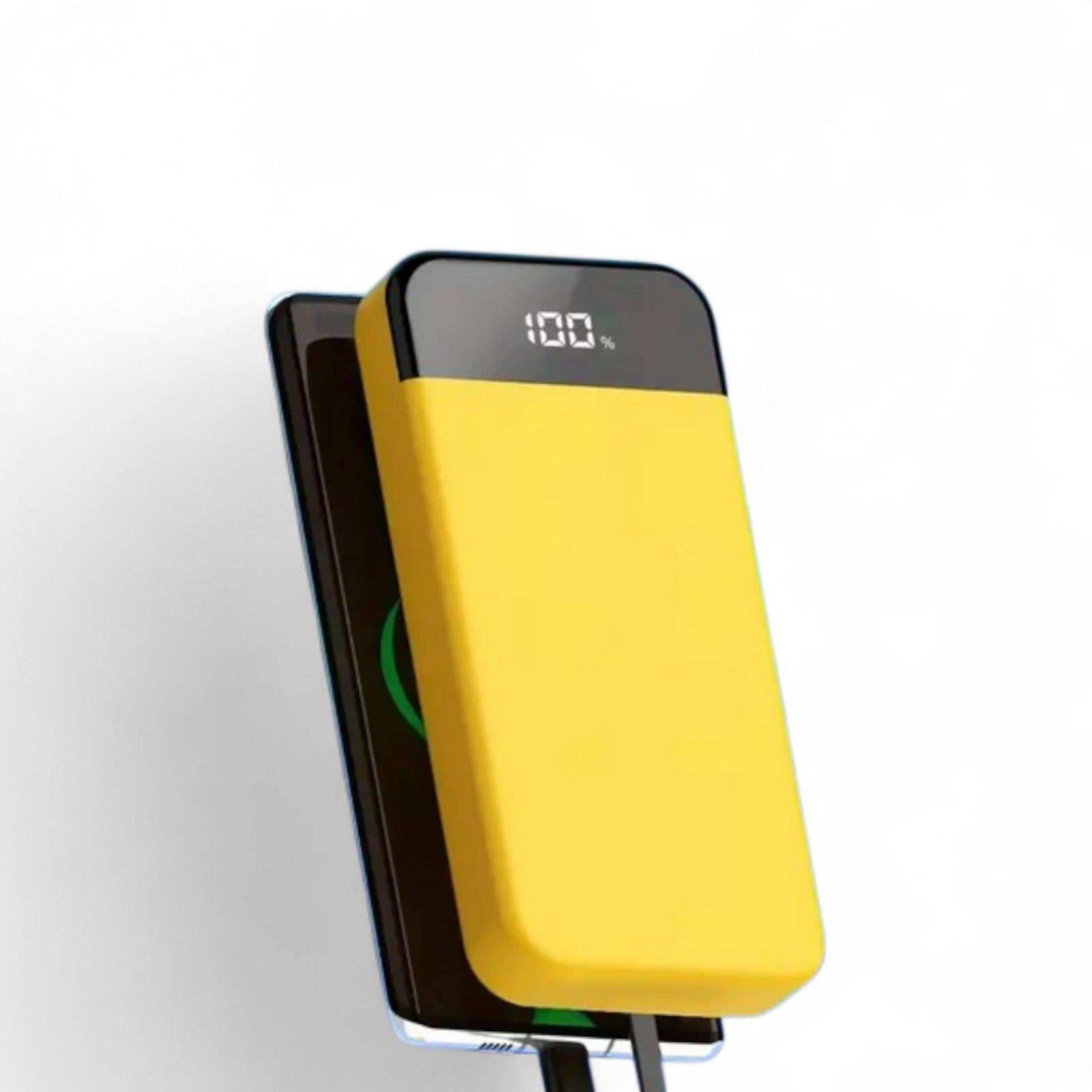Повербанк с дисплеем 20000 mAh CK773 желтый