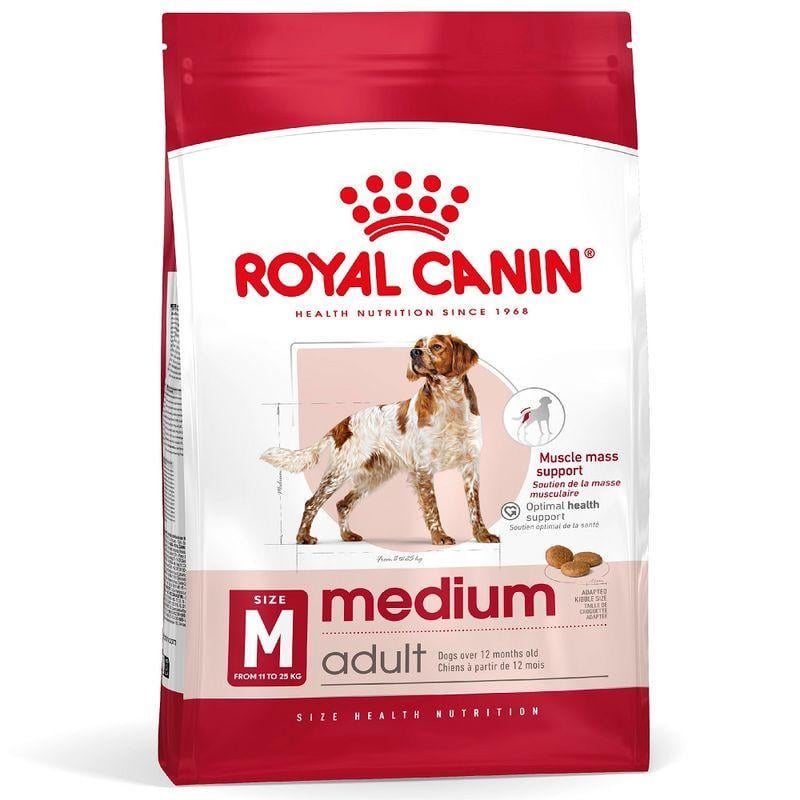 Корм сухой Royal Canin Medium для взрослых собак средних пород 15 кг (3236774004)