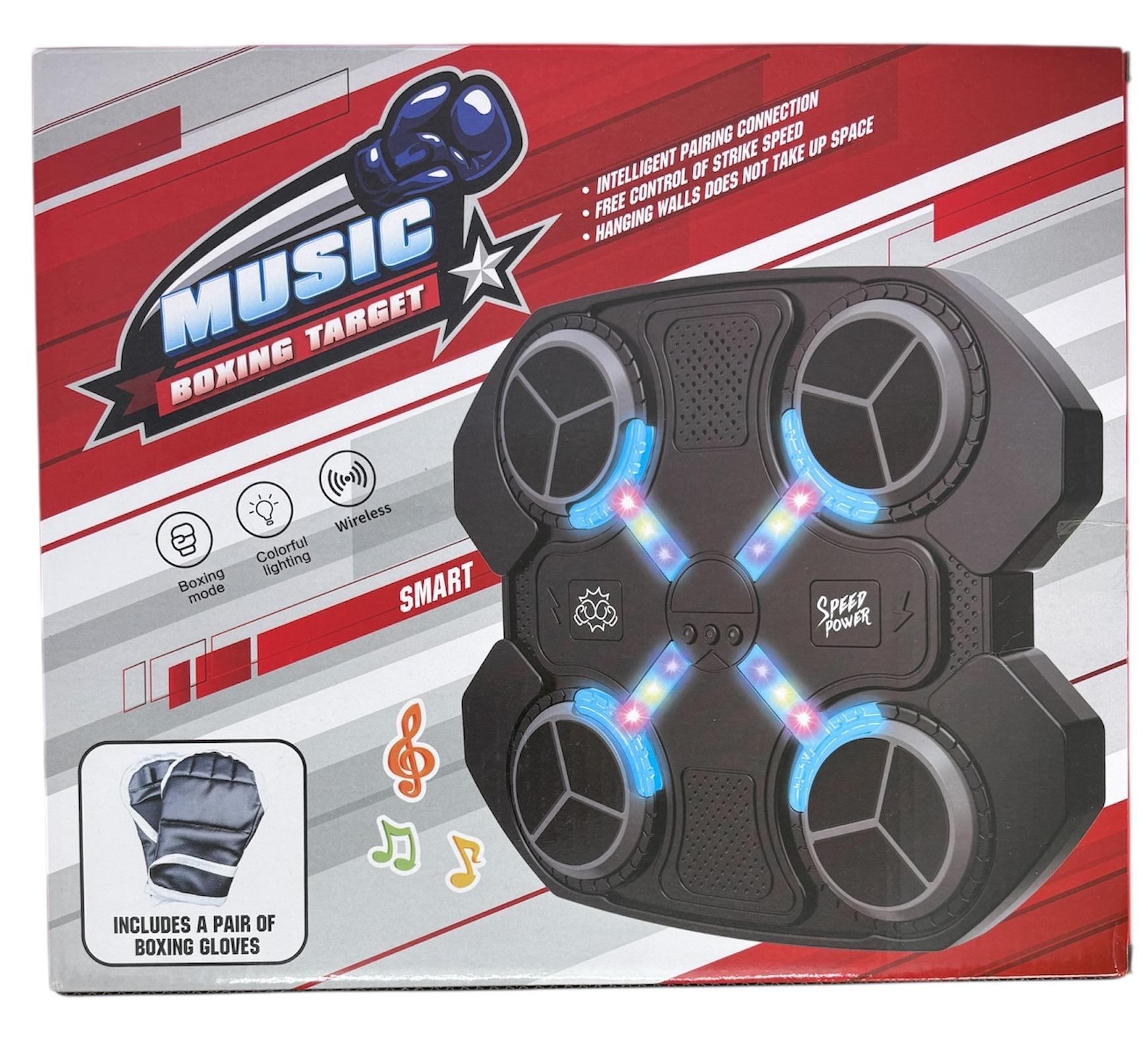 Груша боксерська 4 цілі зі світловими та звуковими ефектами з рукавичками на акумуляторі - фото 8 Груша боксерська 4 цілі зі світловими та звуковими ефектами з рукавичками на акумуляторі - фото 8