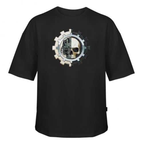 Футболка оверсайз FATLINE Adeptus Mechanicus L Черный (18771797-2-209763-L)
