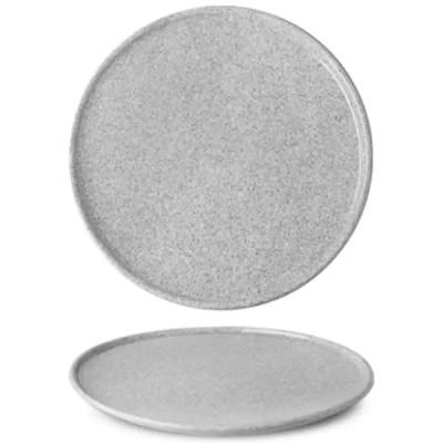 Тарілка G.Benedikt Granit 24 см глянцеве глазурування Світло-сірий (G1X2124) - фото 2