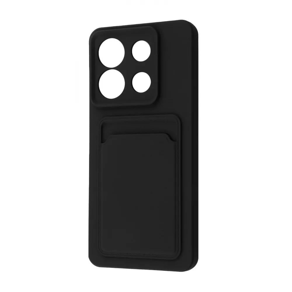Чехол WAVE Colorful Pocket для Xiaomi Redmi Note 13 Pro 5G и Poco X6 5G черный